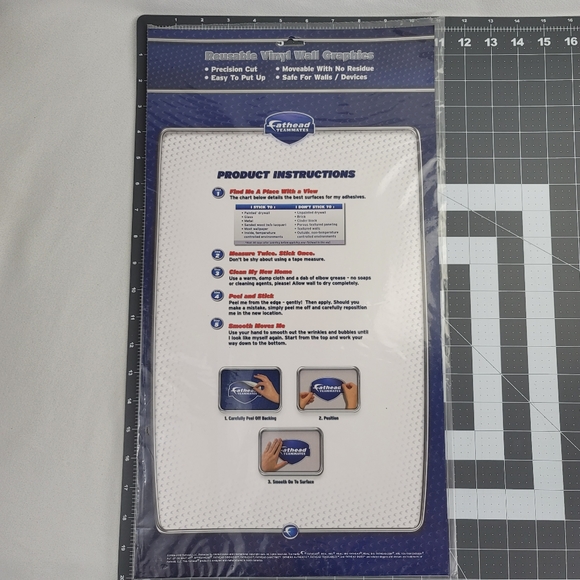 Fathead Teammates Drew Brees New Orleans Saints Reusable Vinyl Wall Graphics - Picture 6 of 8